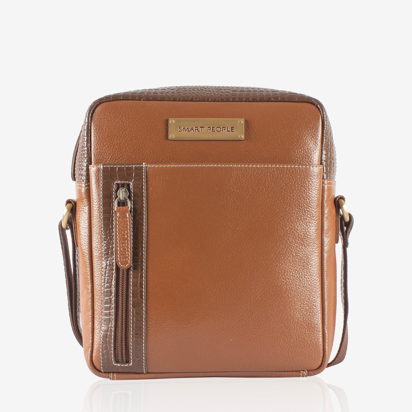 Nomad - Tan Leather Crossbody Bag