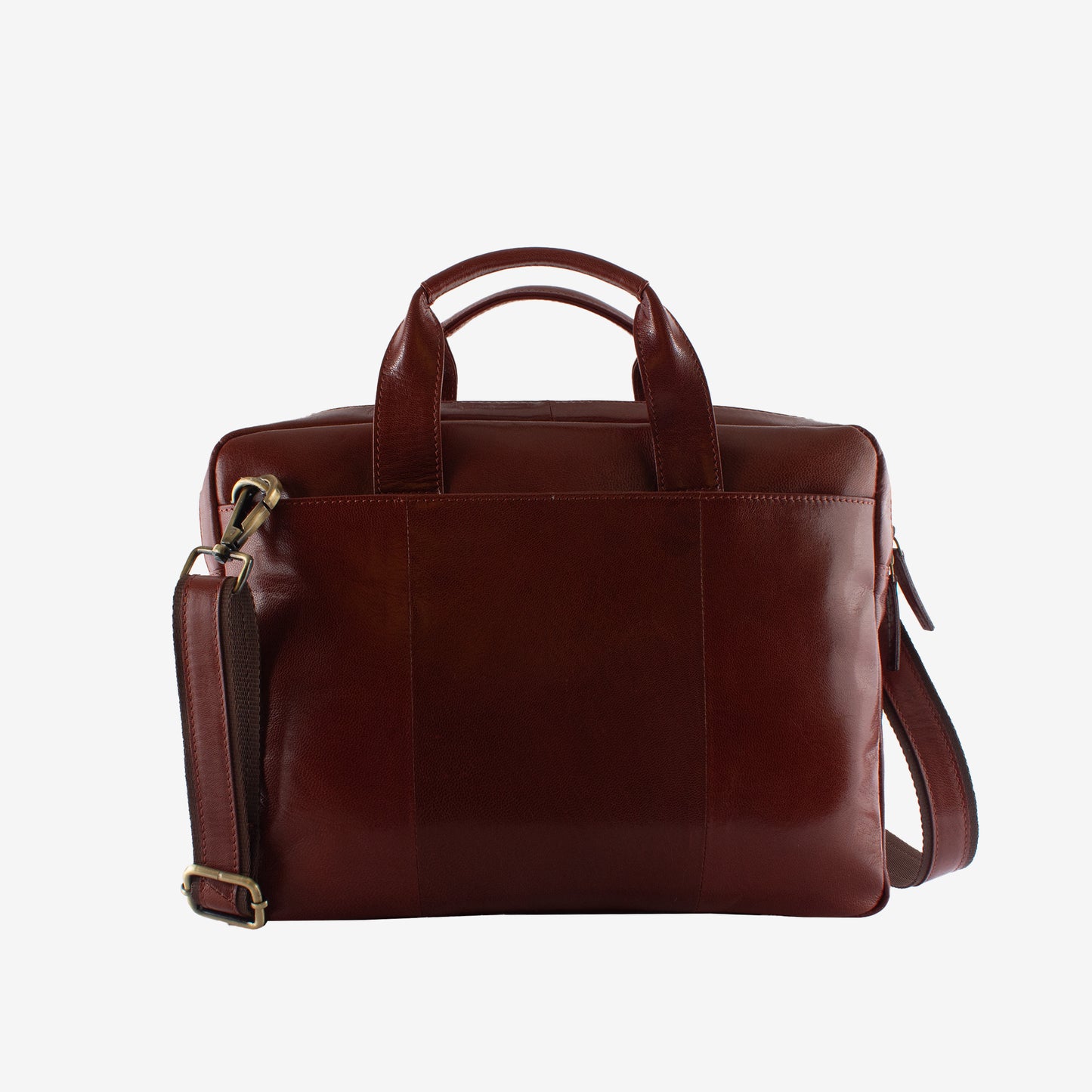 Aristo - Laptop Bag for Men | Fits 13 Inch Laptop/MacBook - Dark Tan
