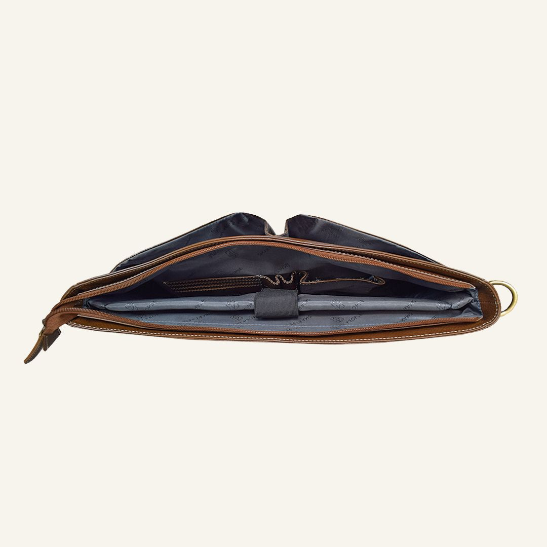 Innovator - Brushwood Leather Laptop Bag