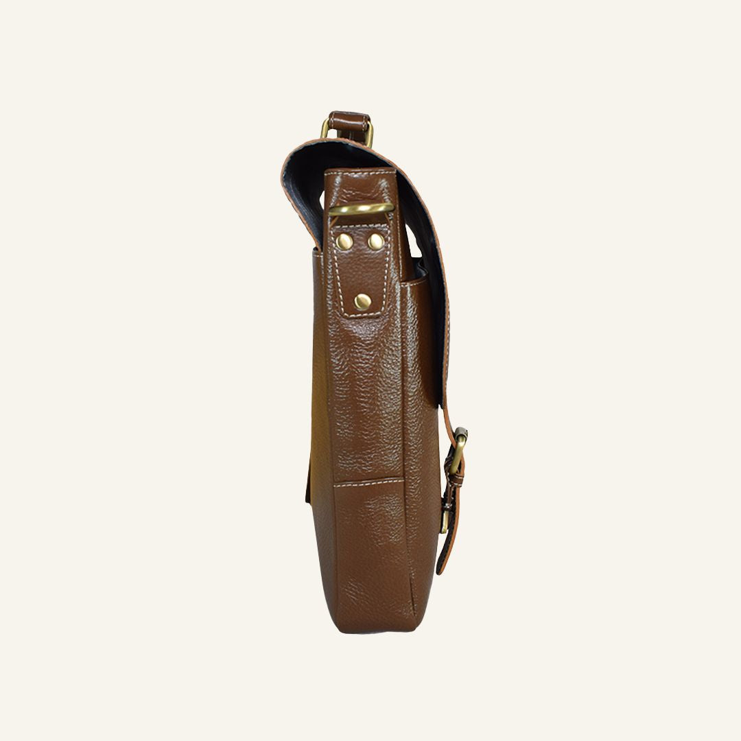 Innovator - Brushwood Leather Laptop Bag