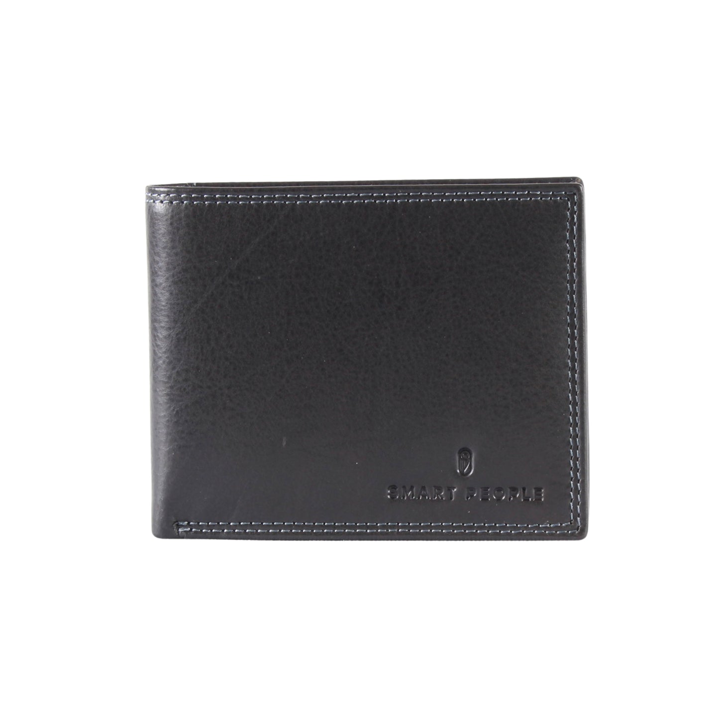 Benjamin - Trifold Leather Wallet Black