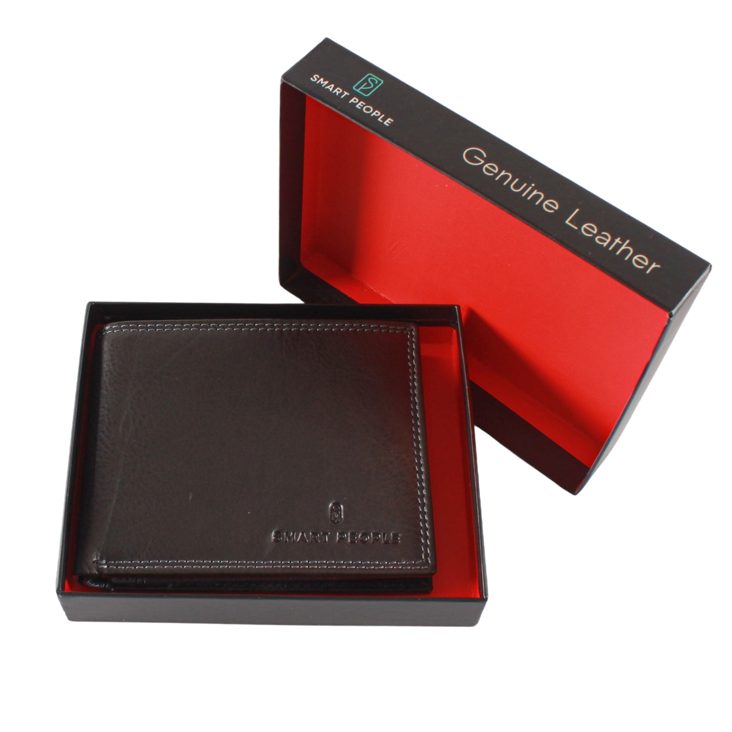Levi - Bifold Leather Wallet Black