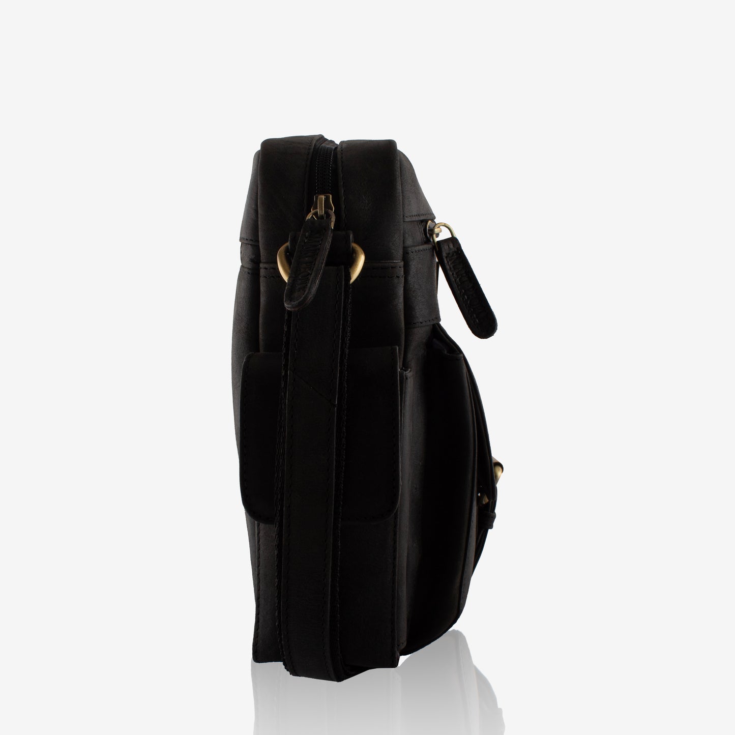 Explorer - Slate Hunter Leather Crossbody Bag