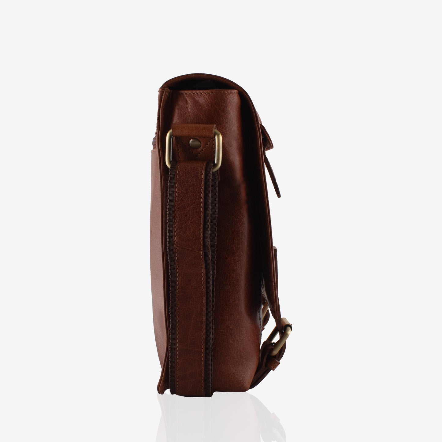 ALTAIR - Tan Leather Crossbody Bag