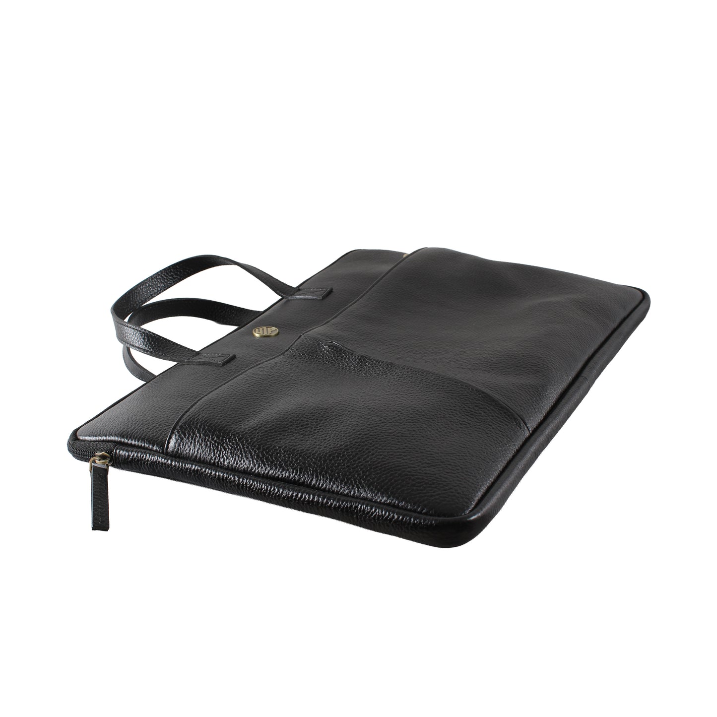 Laplet Genuine Leather Laptop Bag Sleeve - Black