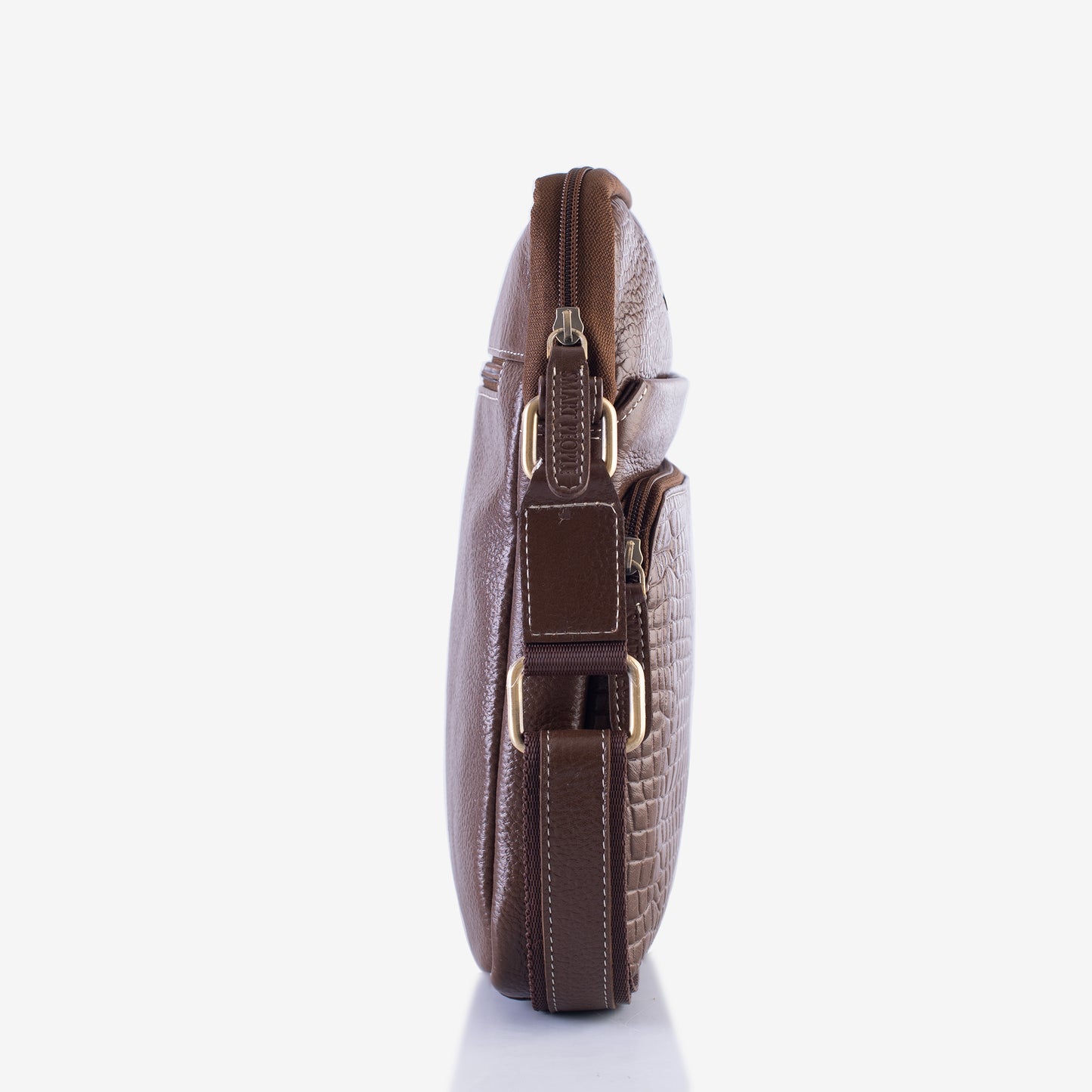 Voyager - Brushwood Leather Crossbody Bag