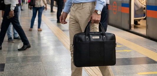 Leather Laptop Bags for Men in India - The Guide That Actually Matches Your Life