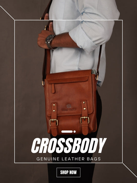The Rise of Leather Crossbody Bags for Men: Style, Function & Everyday Versatility