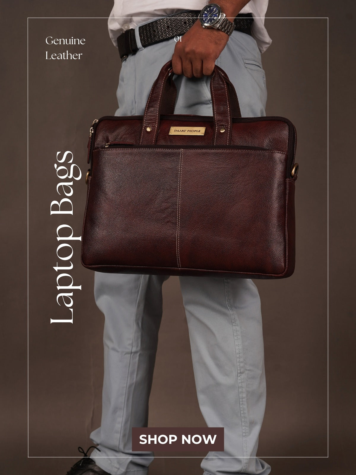 Leather Laptop Bags for Men