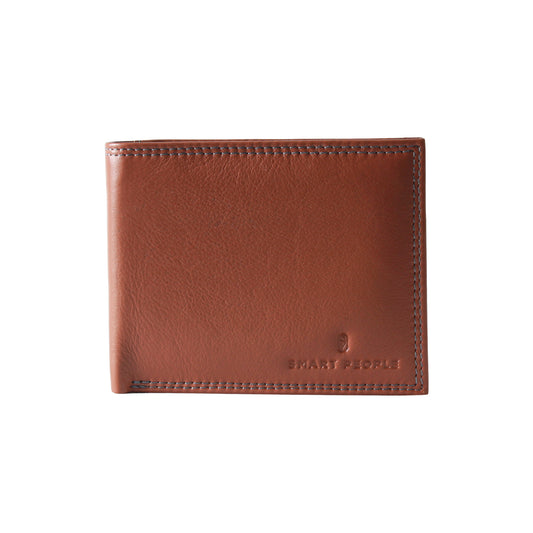 Owen - Bifold Leather Wallet Brown