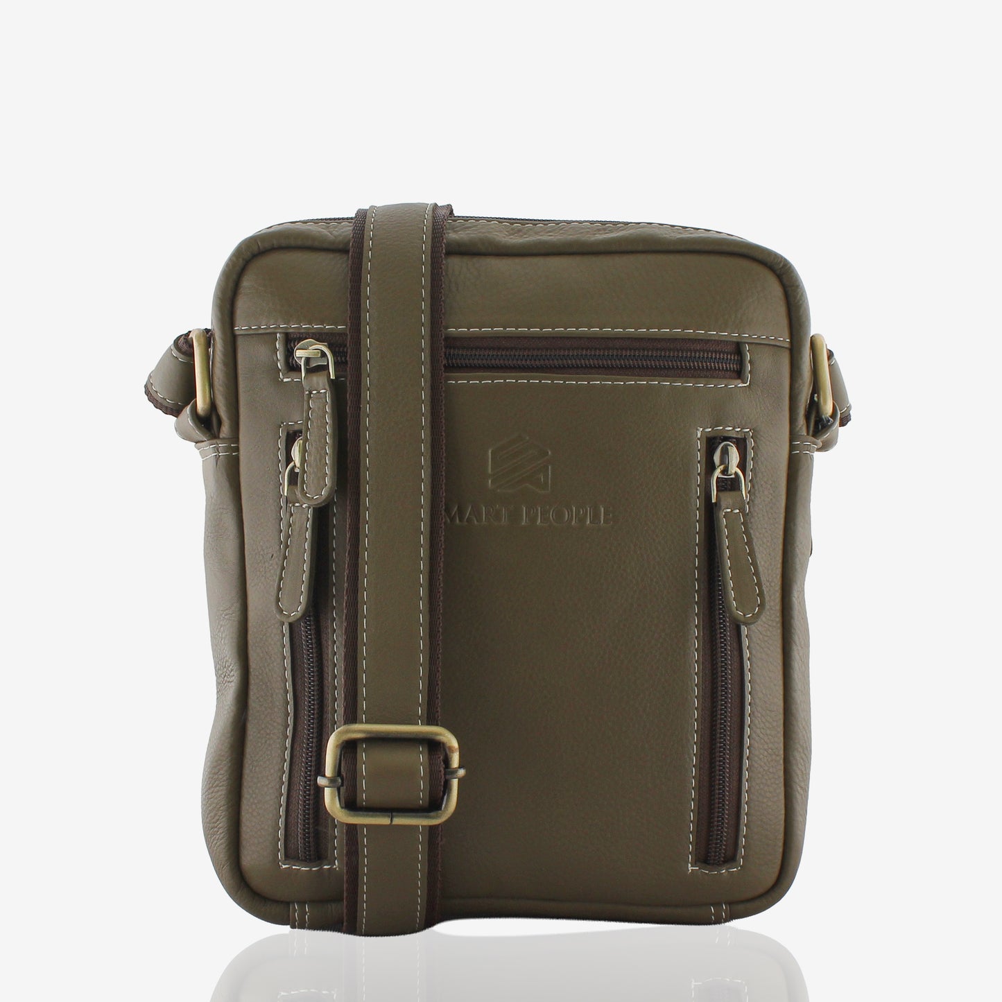 Urbanista - Olive Leather Crossbody Bag