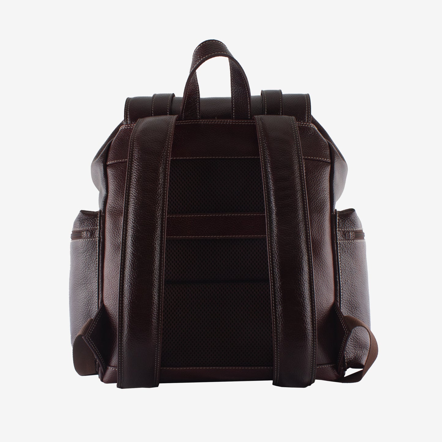 Knox - Brown Genuine Leather Backpack for Men