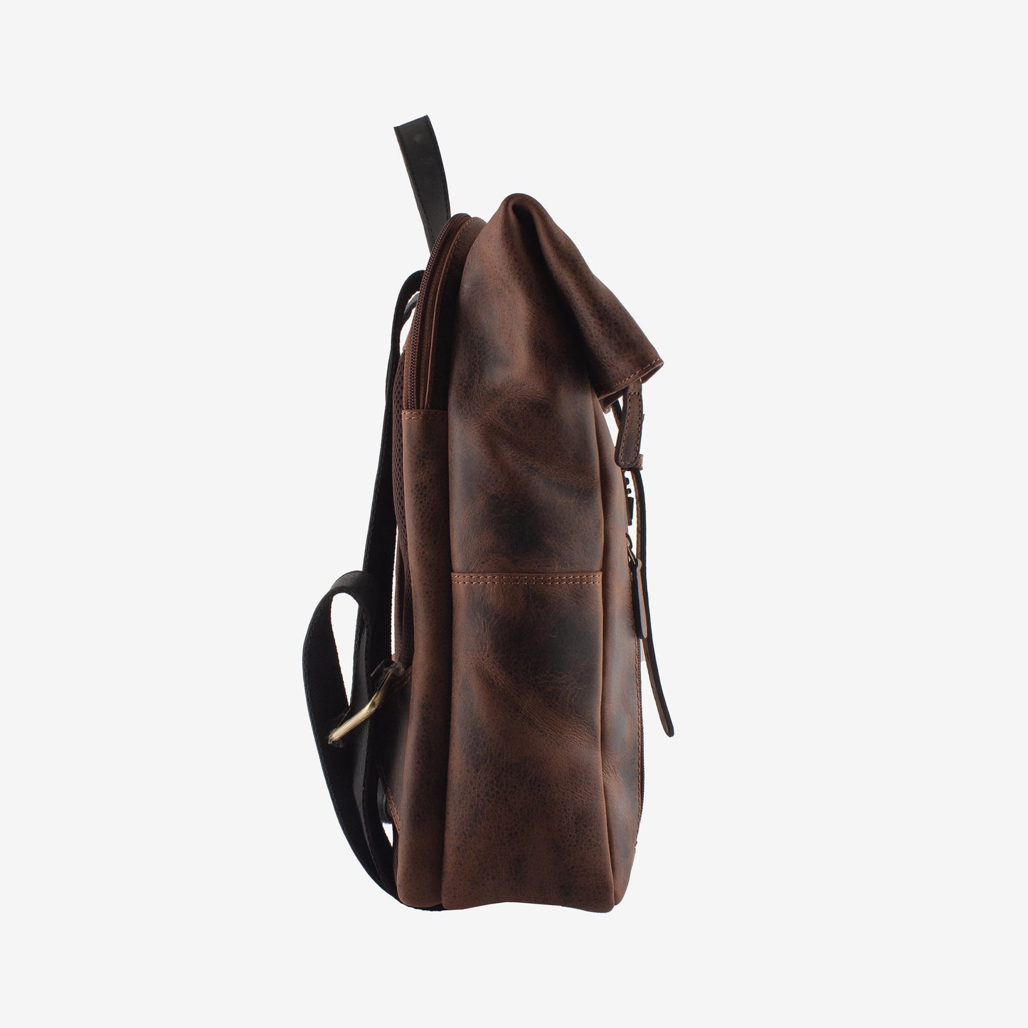 Orion - Choco Brown Genuine Leather Backpack for Men
