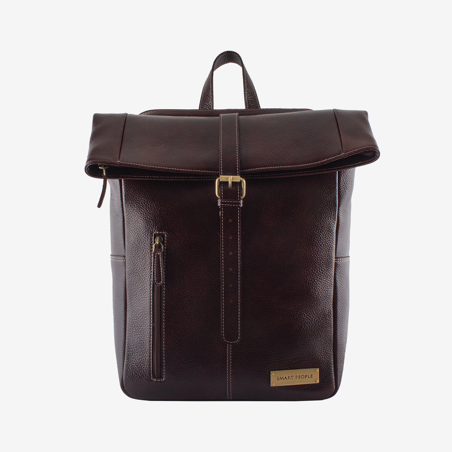 Orion - Brown Genuine Leather Backpack for Men