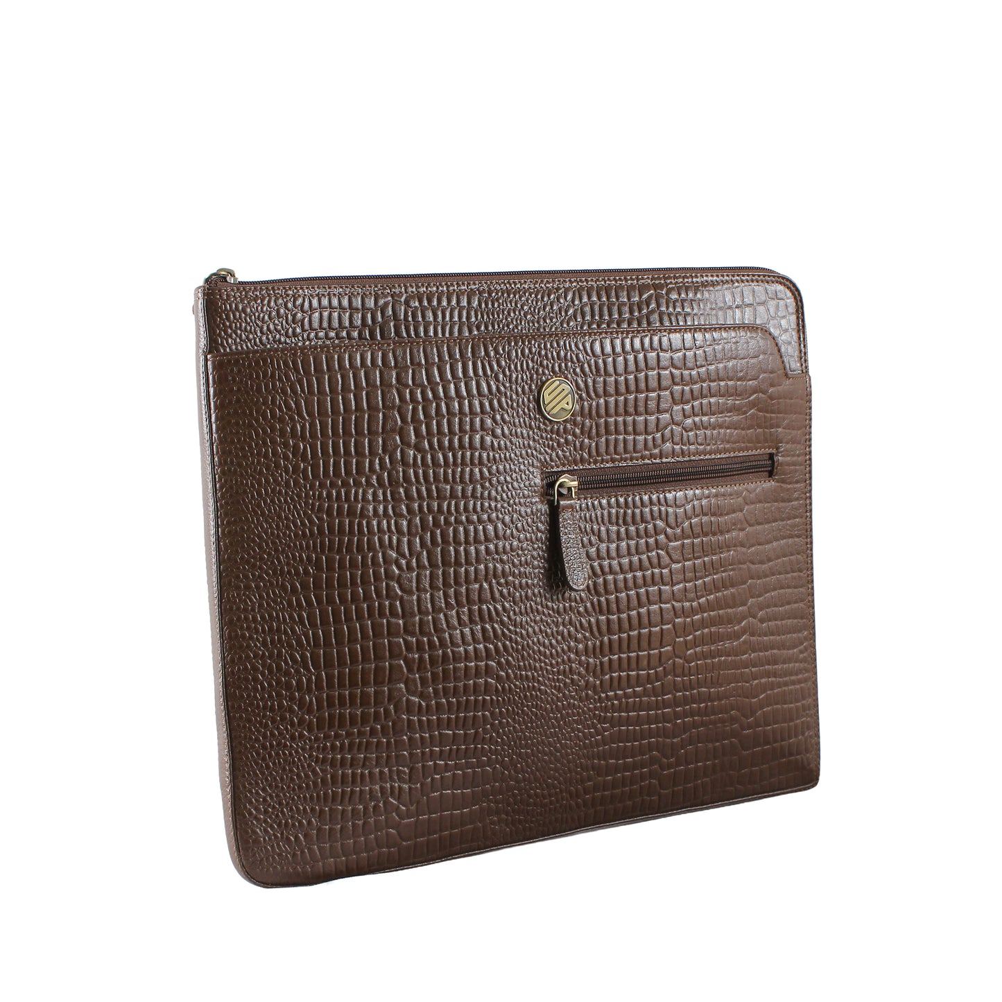 Montreux Tan Genuine Leather Laptop Bag Sleeve | Fits 13/14/15 Inch Laptop/MacBook