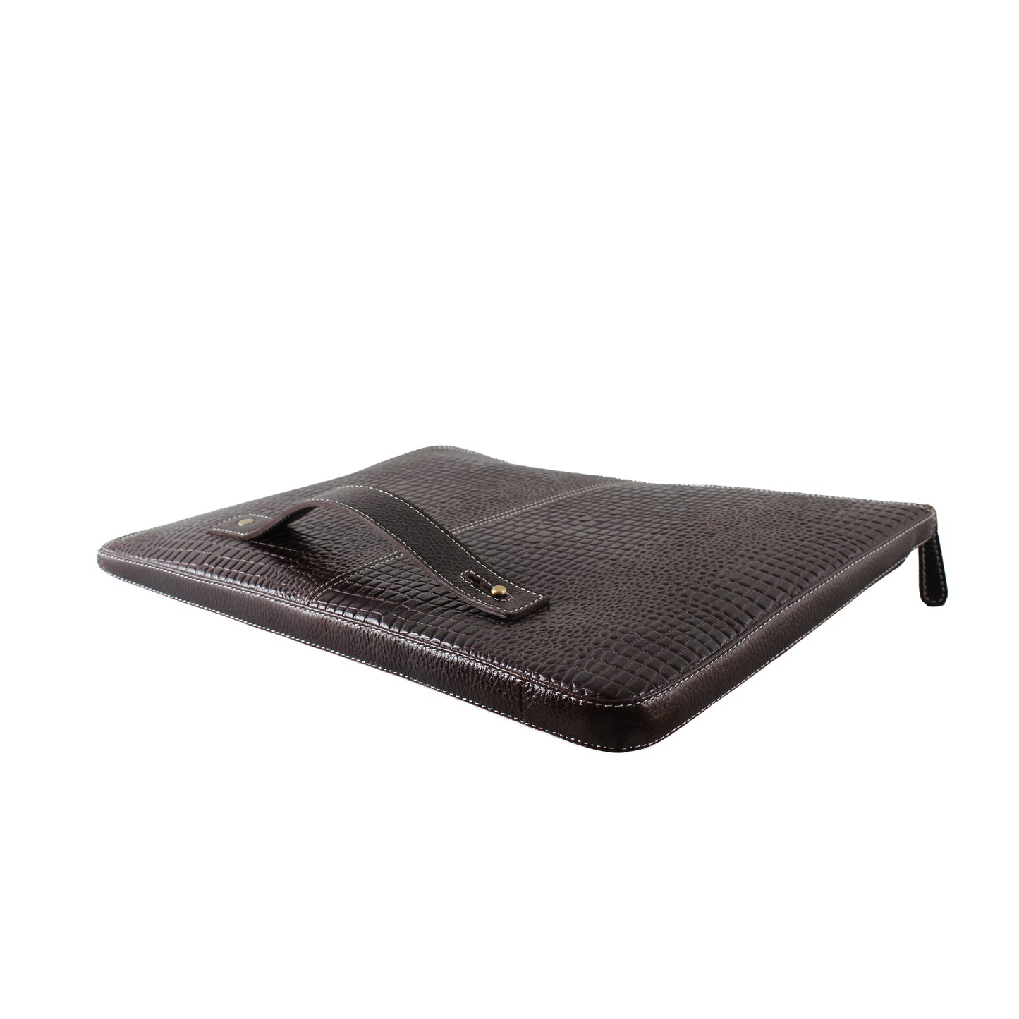 Montreux Brown Genuine Leather Laptop Bag Sleeve | Fits 13/14/15 Inch Laptop/MacBook