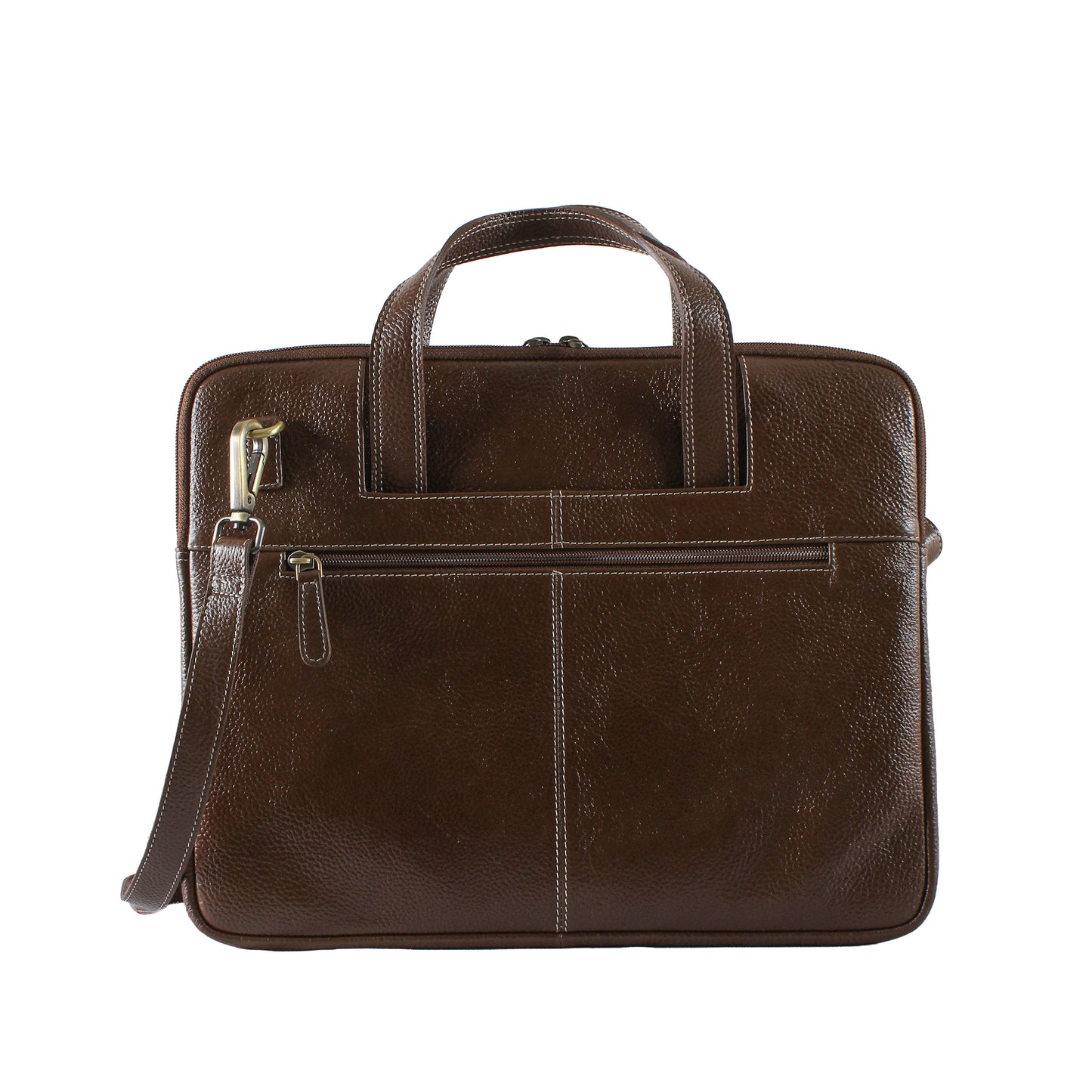 Tuxedo Tan Genuine Leather Laptop Bag Sleeve | Fits 13/14/15 Inch Laptop/MacBook