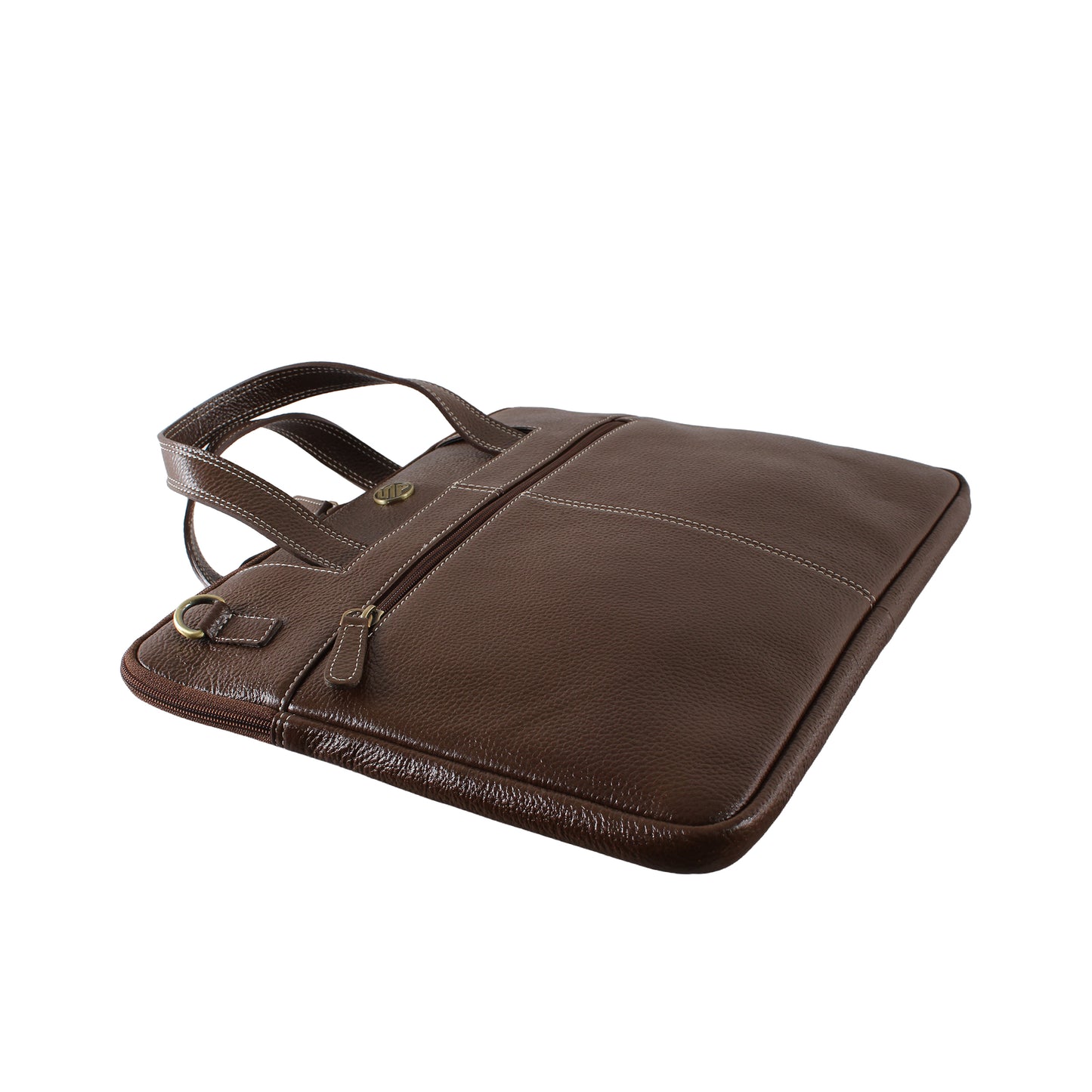 Tuxedo Tan Genuine Leather Laptop Bag Sleeve | Fits 13/14/15 Inch Laptop/MacBook