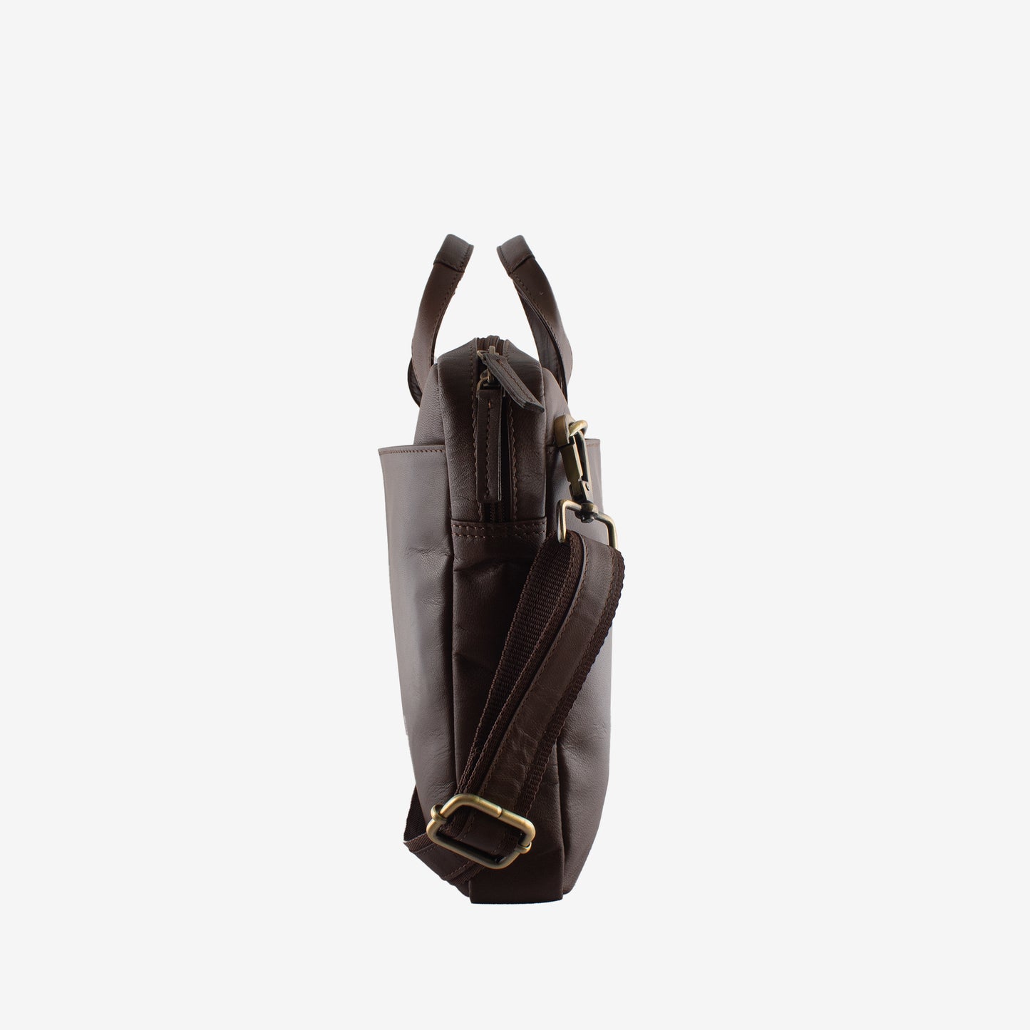aristo leather laptop bags for men fits 13 inch laptop/macbook classic taupe
