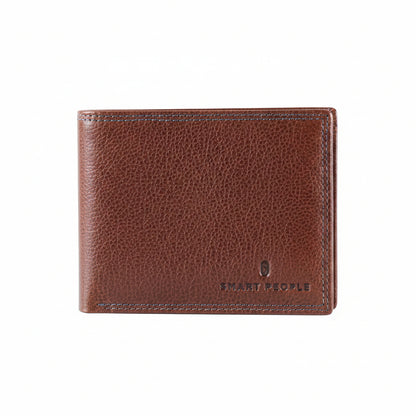 Brown leather wallet for Men
