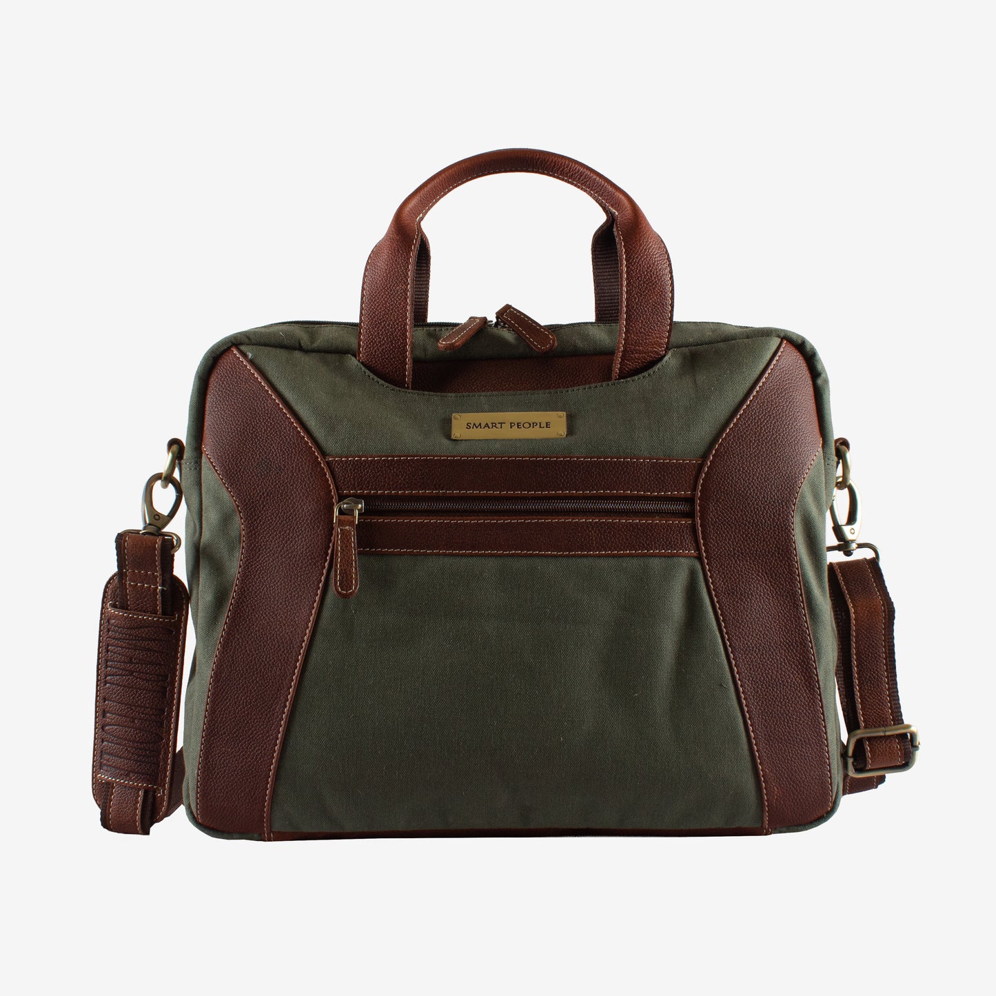 canvas leather laptop bags for men