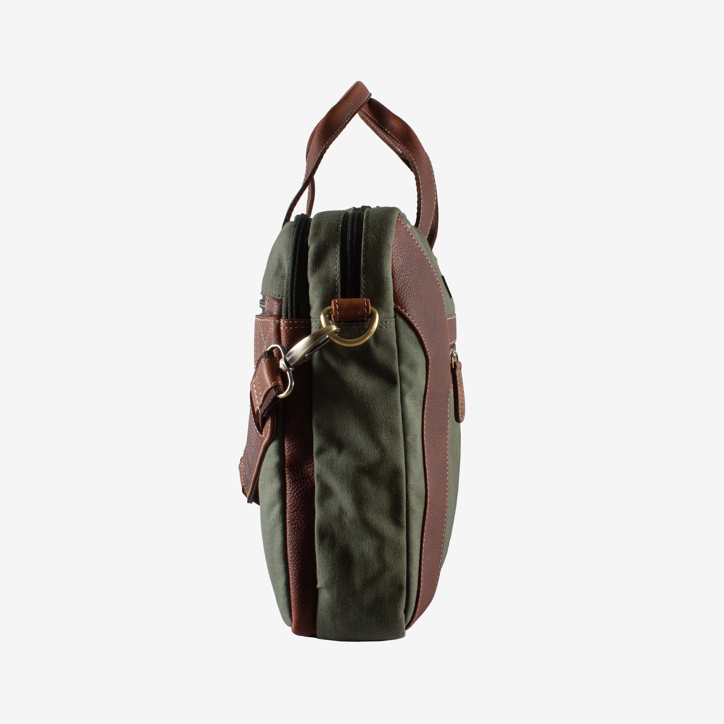 canvas leather laptop bags for men