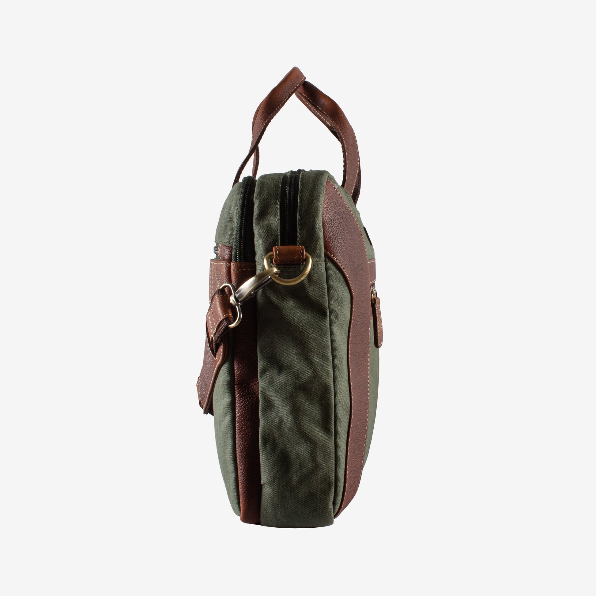 canvas leather laptop bags for men