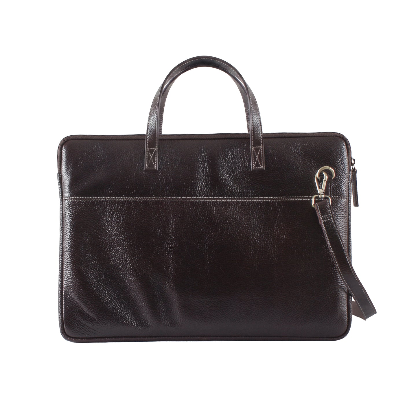 Laplet Genuine Leather Laptop Bag Sleeve - Brown